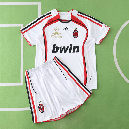 A.C Milan Away 06/07 Kids Set