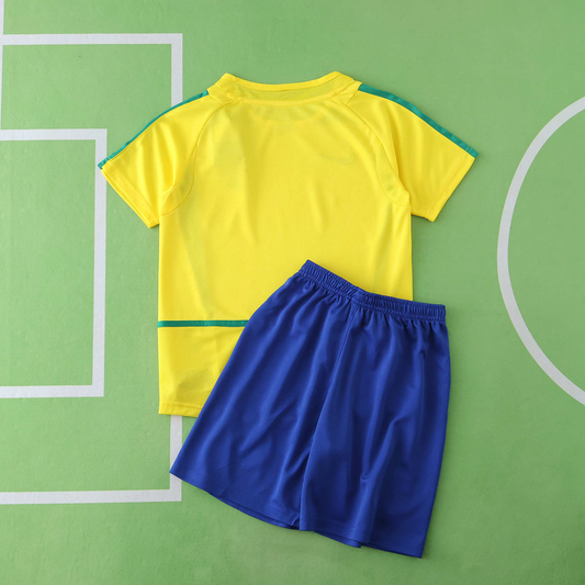 Brazil Home 2002 Kids Set